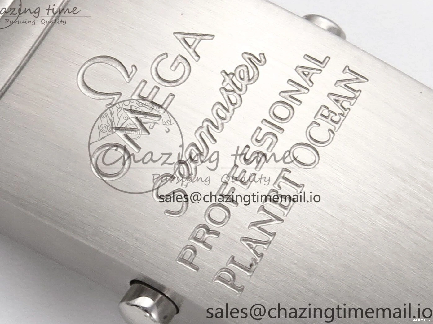 0405 Seamaster “LMPO” OMF 1:1 Best Edition Black Dial on SS Bracelet A Tailored 7703